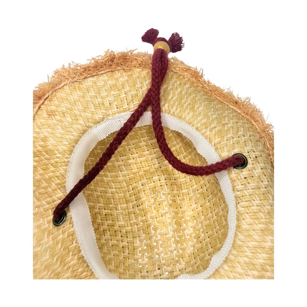 American Girl Western Hat Horse Lover Outfit Accessory Straw Cowboy Pink Band - Picture 6 of 6